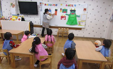 すくすくルームの様⼦